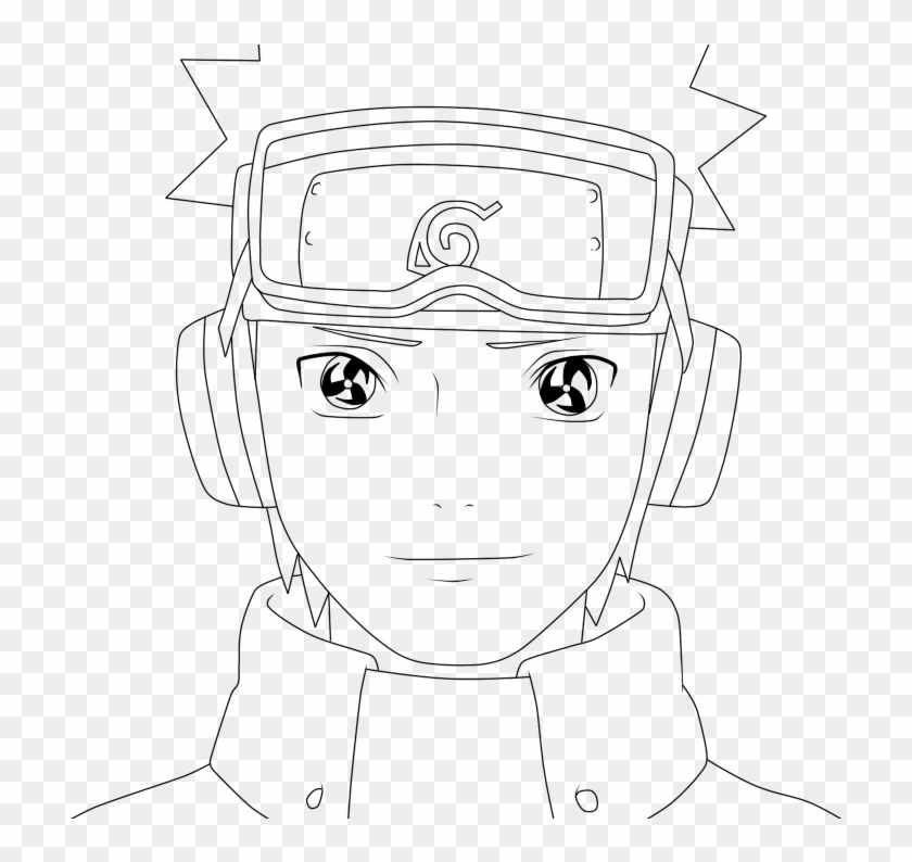 Obito Uchiha By Ninjamia - Line Art Clipart #4288628