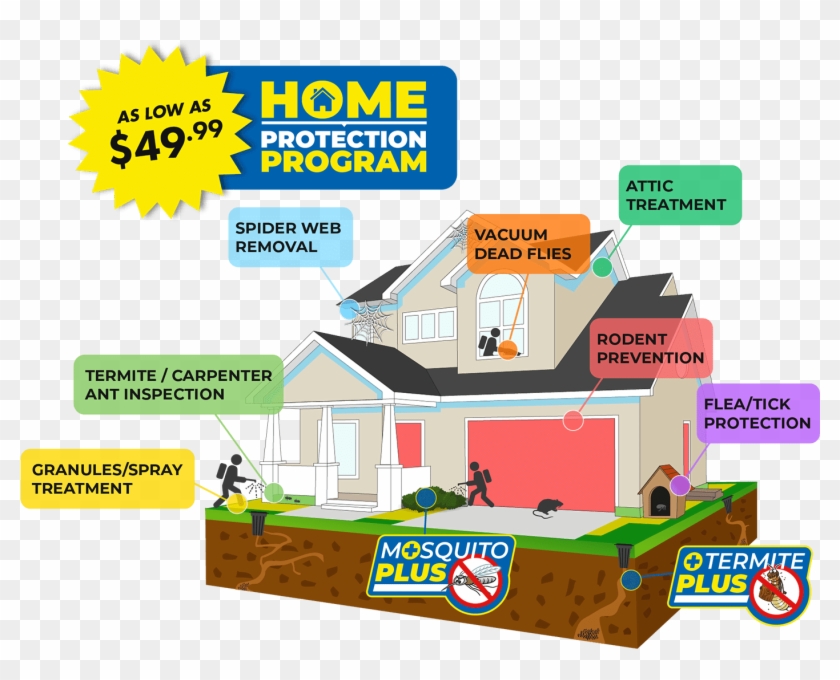 Blue Beetle Pest Control - Cartoon Clipart
