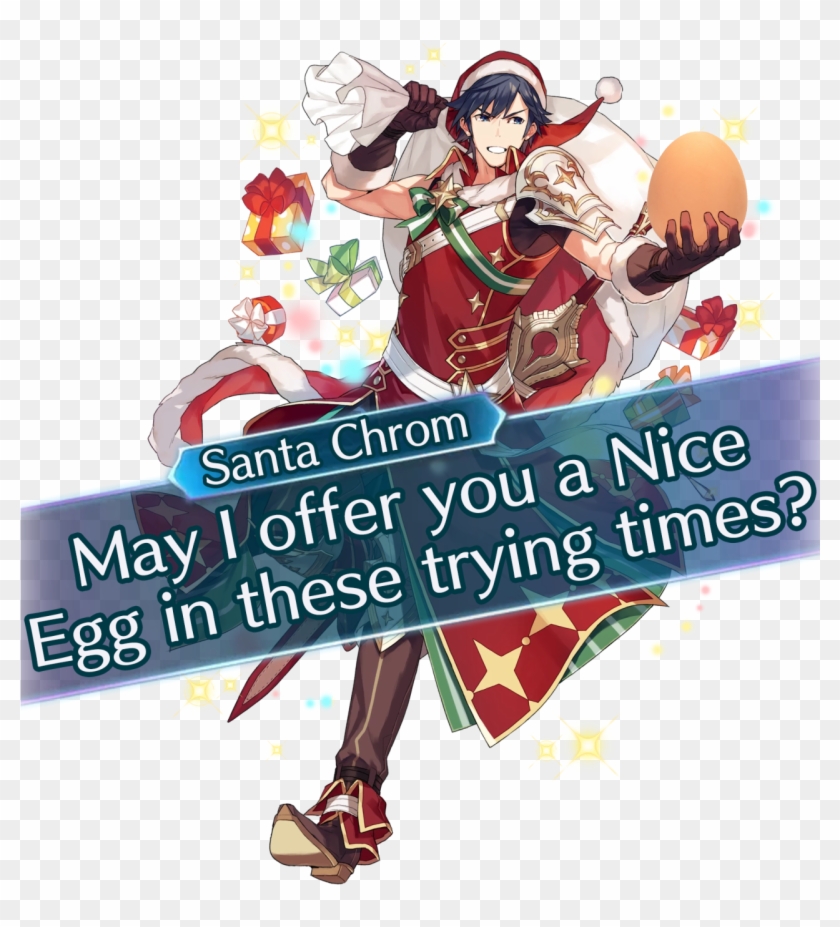 Sure Chrom Santa Chrom Fire Emblem - Fire Emblem Heroes Easter Chrom Clipart