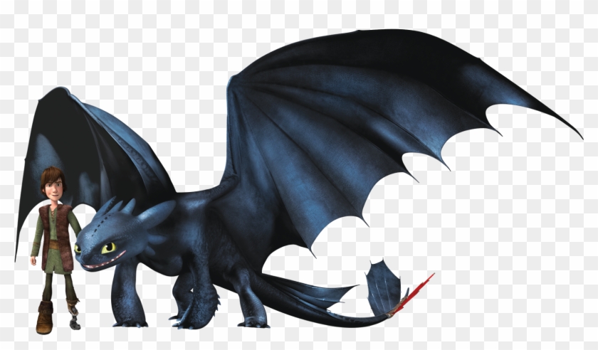 Ba De Imagens - Train Your Dragon Night Fury Clipart #4289467