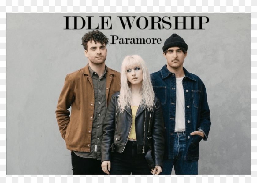 Idle Worship Sheet Music For Piano, Percussion, Guitar, - Paramore 2017 Hard Time Clipart #4289499