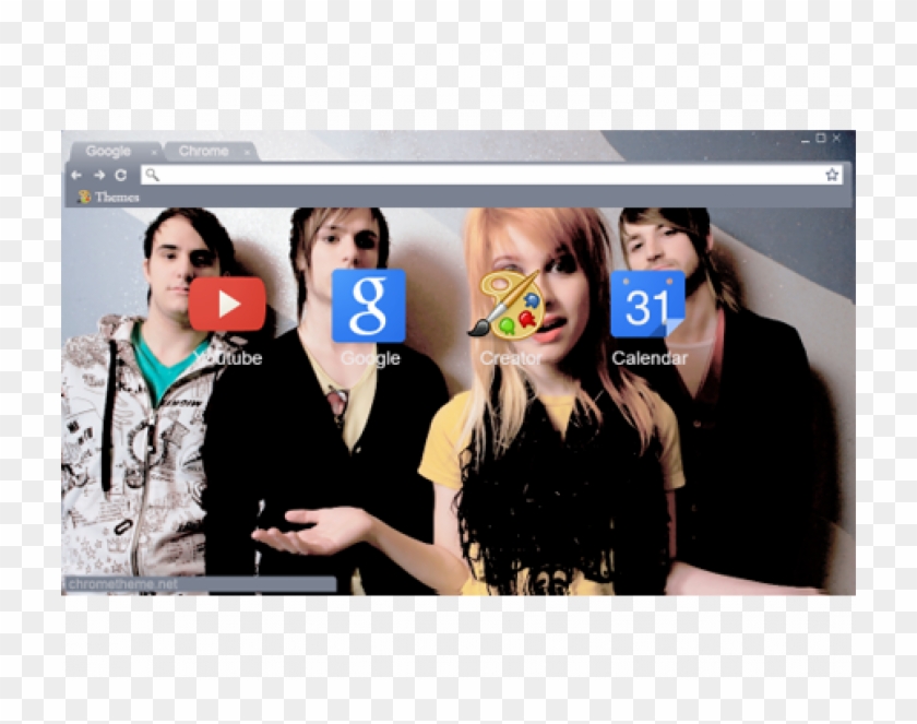 Paramore Theme - Friendship Day Clipart