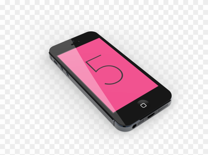 Free, Open-source Iphone 5 Model Designed For Cinema - Iphone Clipart #4289996