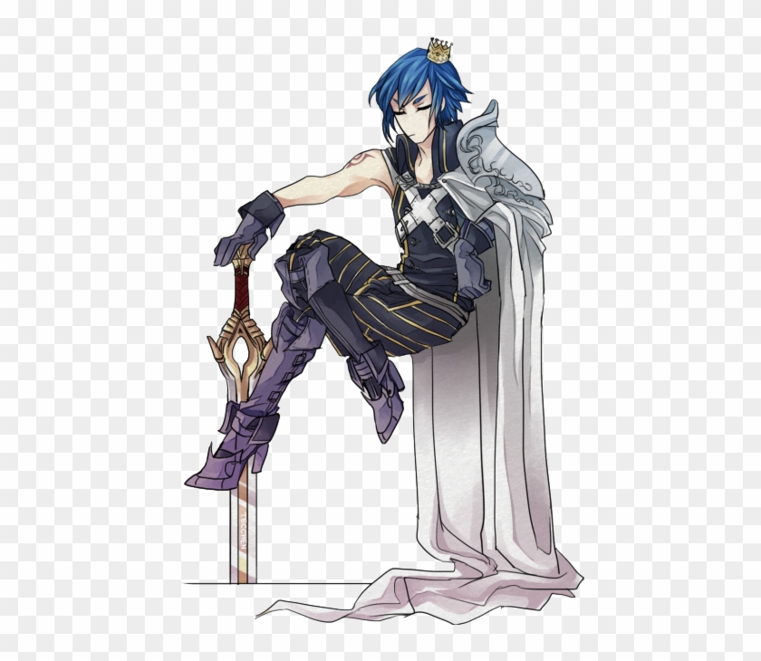 Transparent Finished Fe13 Chrom King Of Trash - Chrom Fire Emblem Transparent Clipart #4290110