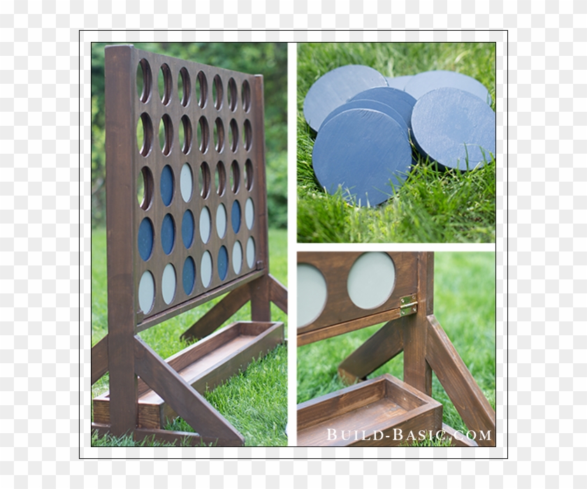 Four In A Row Yard Game - Plywood Clipart