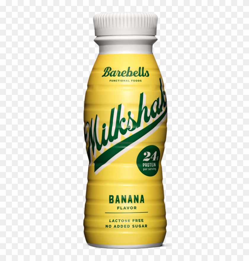 Barebells Protein Milk Shake Banana - Barbells Banana Milkshake Clipart #4290858