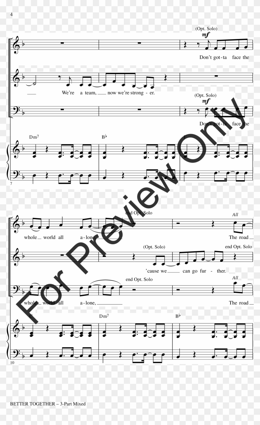 Product Thumbnail 3 - Lost Boy Chorus Sheet Music Clipart #4290936