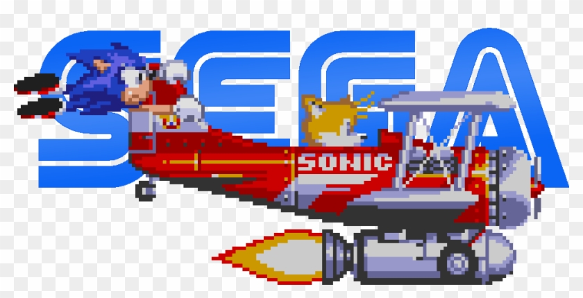 Sonic Tails Plane Gif Clipart #4291179