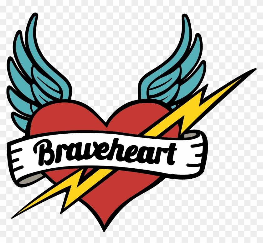 Camp Braveheart Logo Clipart #4291237