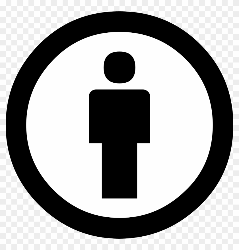 Man In Circle Icon - Creative Commons Clipart #4291297