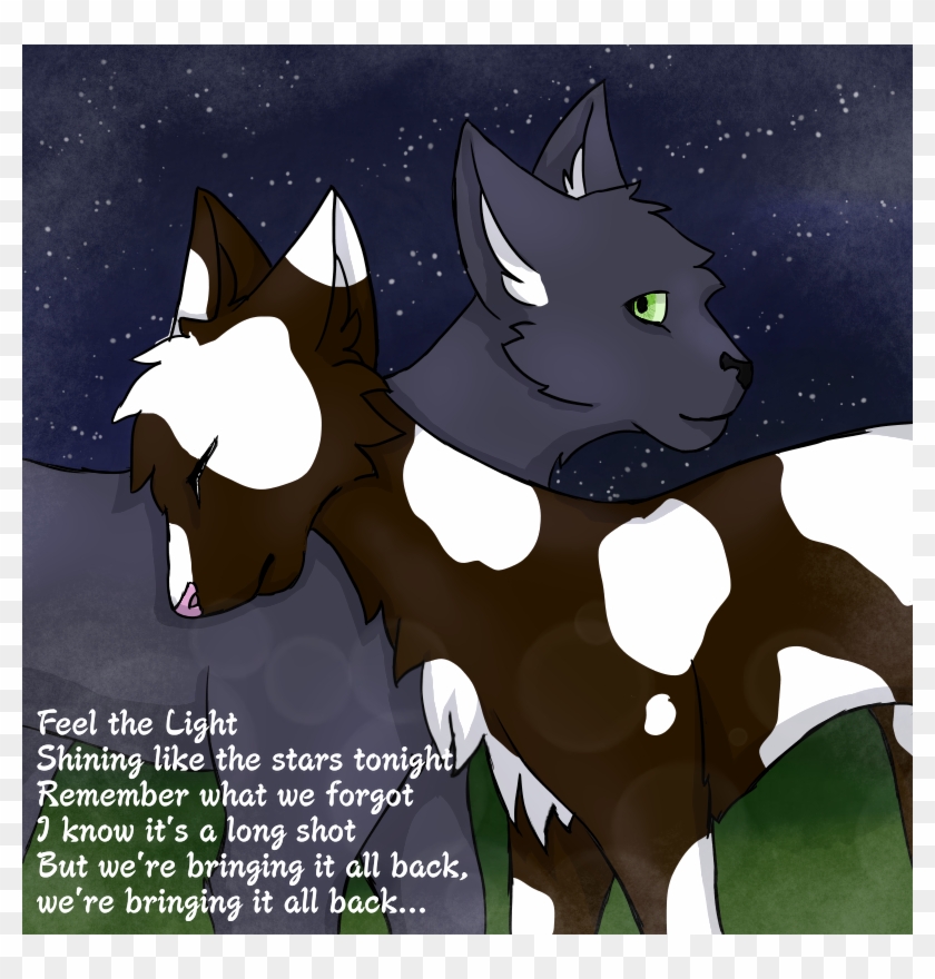 Nightstorm And Sky- Feel The Light - Cartoon Clipart #4291484