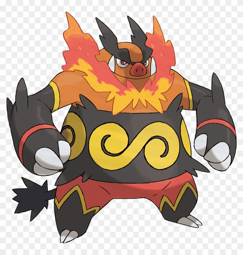 Pokemon Emboar Is A Fictional Character Of Humans - Pokemon Emboar Clipart