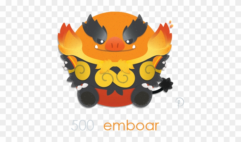Emboar See And I Would Have Called It The Bacon-ator, - Illustration Clipart #4292119