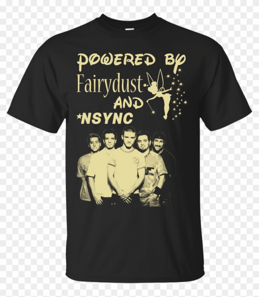 Nsync Unisex Shirt Powered By Fairydust And Nsync - Tee Shirt Adidas Fortnite Clipart
