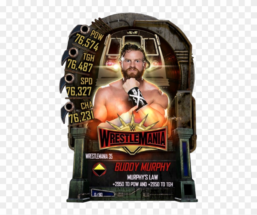 Buddymurphy S5 25 Wrestlemania35 - Flyer Clipart #4292295