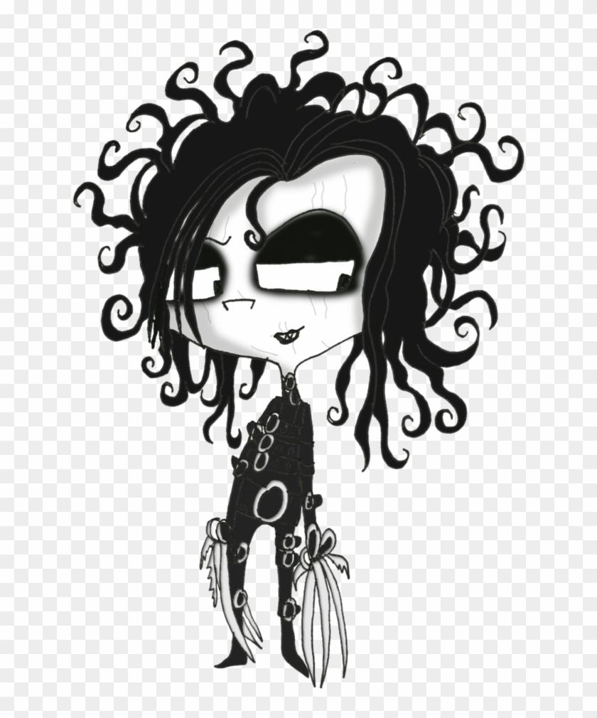 Edward Scissorhands By Little Horrorz - Edward In Scissorhand Png Clipart #4292593