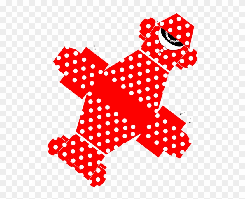 Minnie In Red - Party Clipart #4292707