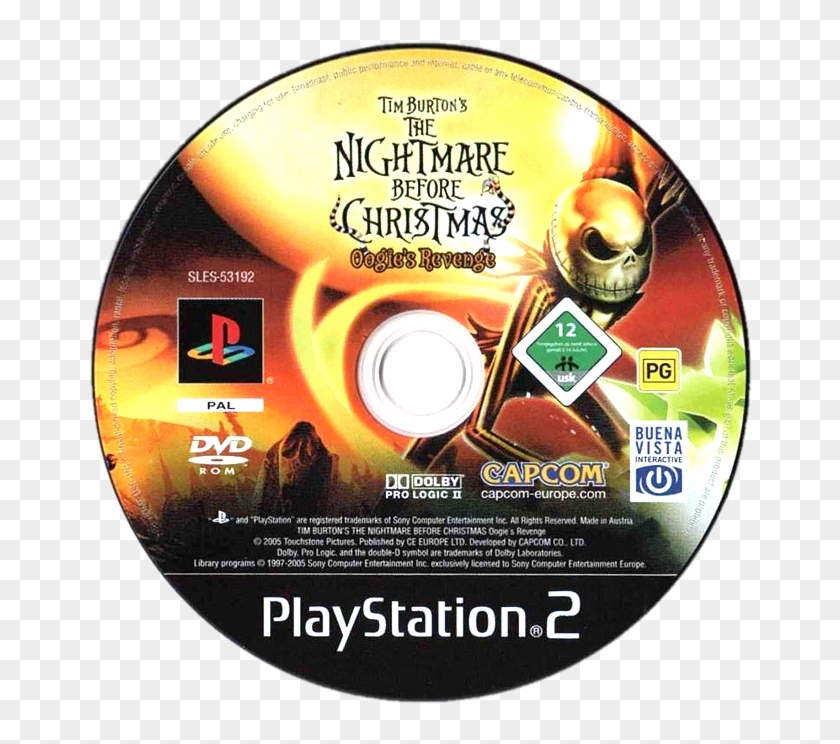 Tim Burton's The Nightmare Before Christmas - King Of Fighters 2002 Cd Clipart