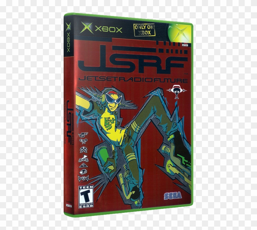 Jet - Set - Radio - Future - Usa - Jsrf Jet Set Radio Future Xbox Cover Clipart