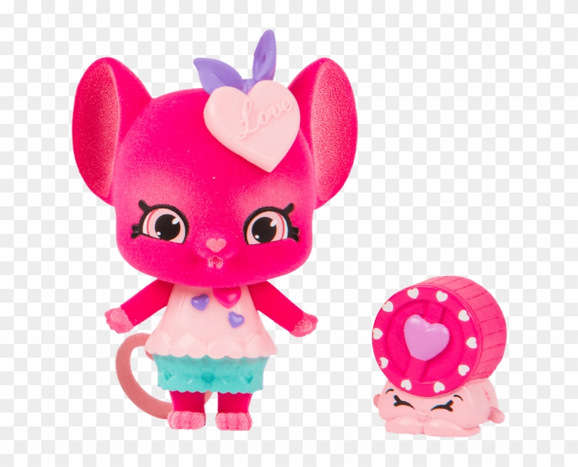 Shopkins Season 9 Fluffy Shoppets Squeak Sweetie - Shopkins Clipart