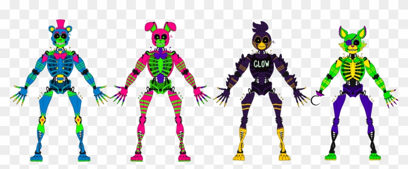 Artworkthe Blacklight - Fnaf Blacklight Clipart #4293645