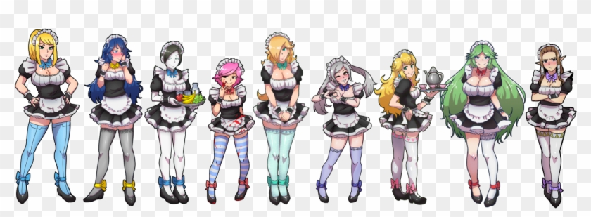 Resized To 60% Of Original - Akairiot Maids Clipart