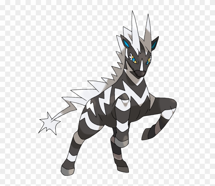Zebstrika Is Ready To Charge At Something - Back In My Day Pokemon Looked Like Clipart