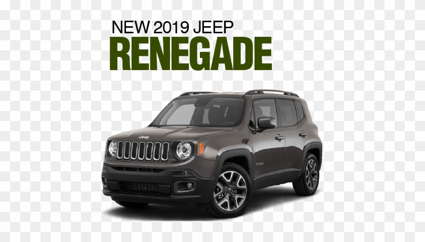 2019 Jeep Renegade - 2019 Jeep Renegade Black Clipart #4293894