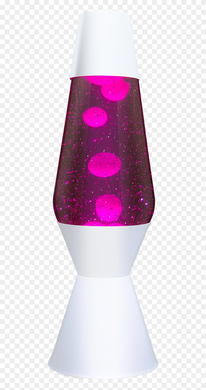 Purple & White With Glitter Lava Lamps, Double Play - Lip Gloss Clipart