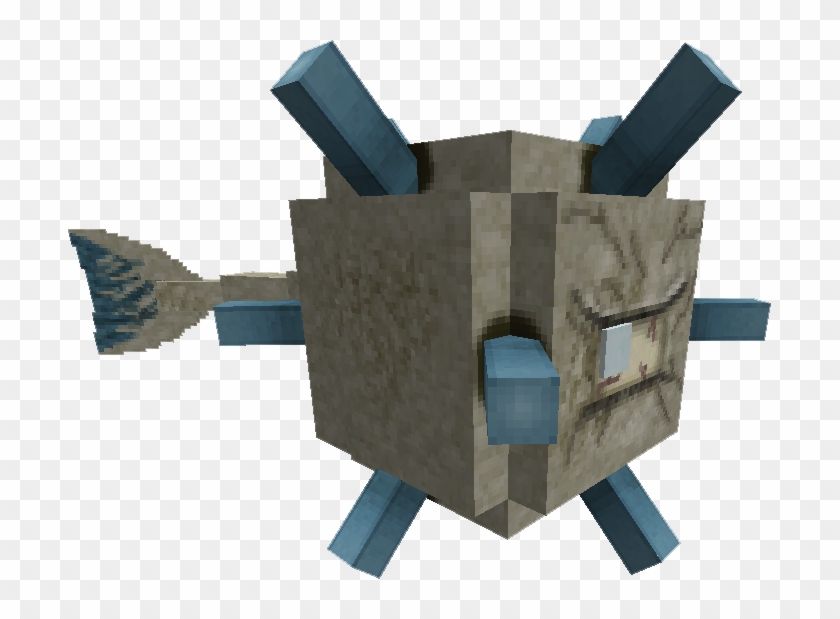 You Also Stumble Across Titans And Get Stomped On - Minecraft Mutant Elder Guardian Clipart #4294060