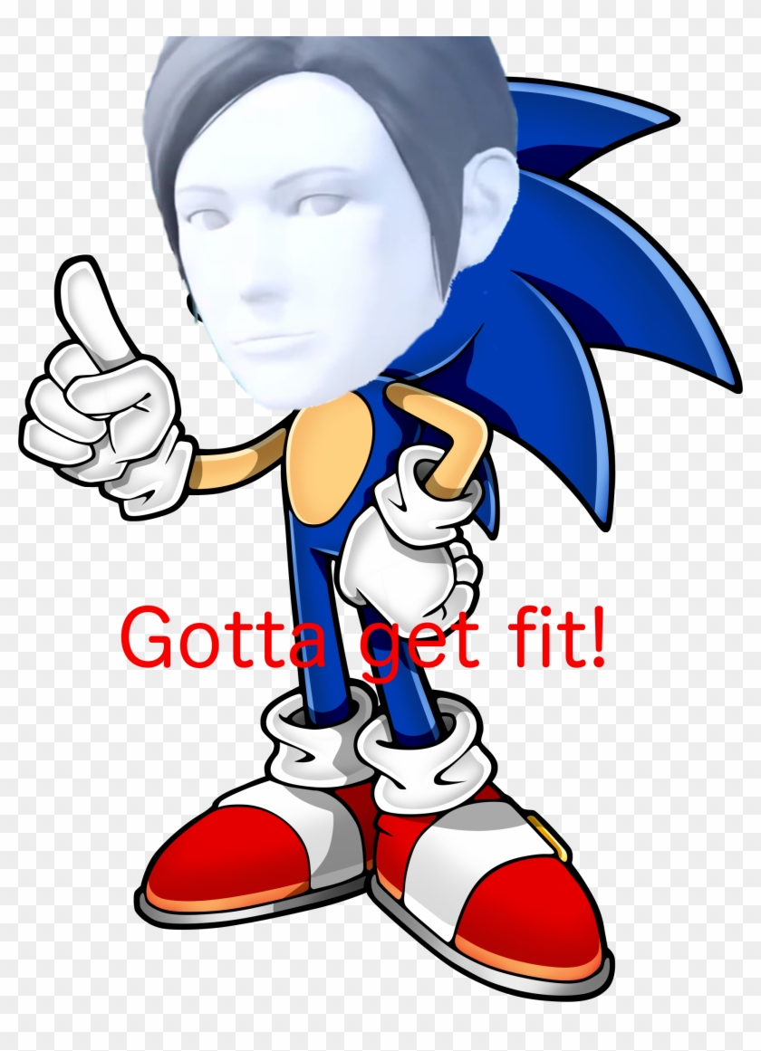 Does Sonic Look Like Clipart #4294219