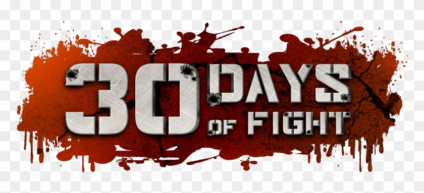 Retribution 30 Days Of Fight Now Live - Graphic Design Clipart #4294425