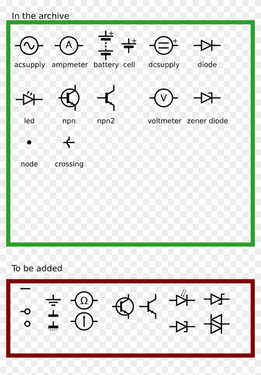 Transistor Symbol Clipart #4294850