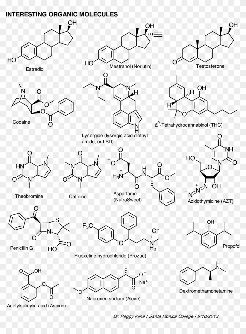 Vector Library Stock Compounds Worksheet Download Them - Tatuagem Quimica Organica Clipart #4295100