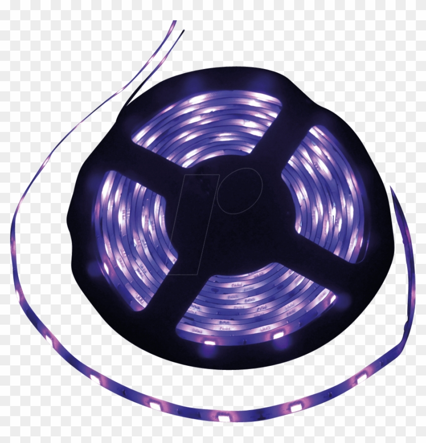 Led Strip, Black Light, 5000 Mm Ledmaxx Ls0001 - Circle Clipart
