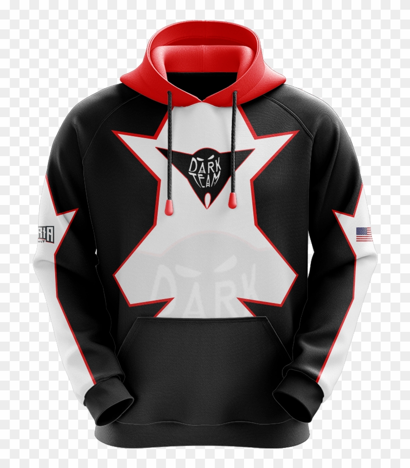 Dark Esports Sublimated Hoodie - Iron Mike Tyson Brooklyn Hoodie Clipart #4295666
