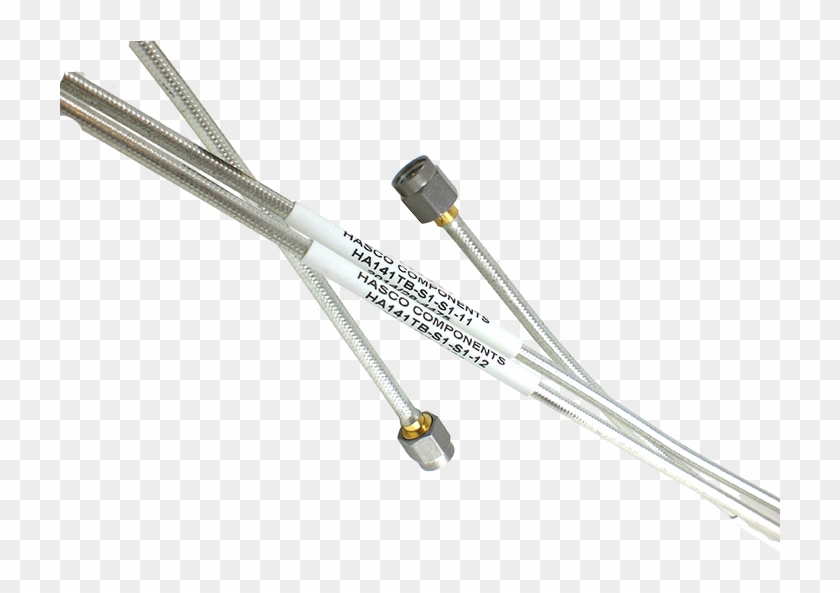 Ha141tb Coaxial Rg405 Tin Braid Direct Solder Sma Male - Sma Connector Clipart #4295929