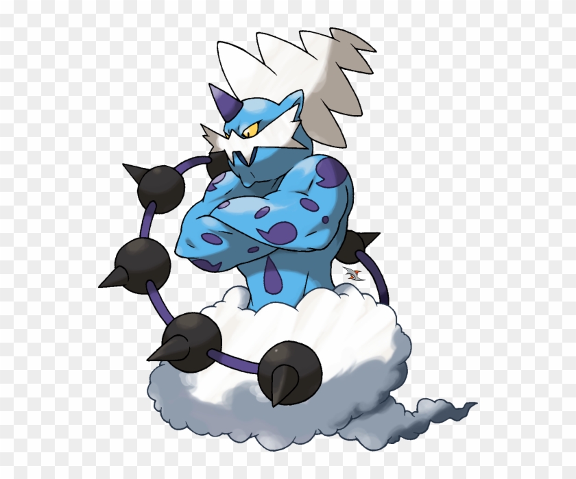 Thundurus Png - Thundurus Pokemon White Clipart #4295979