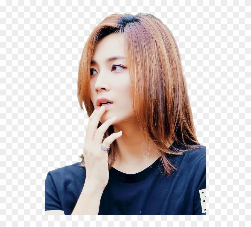 Jeonghan Sticker - Yoon Jeonghan Long Hair Clipart #4296092