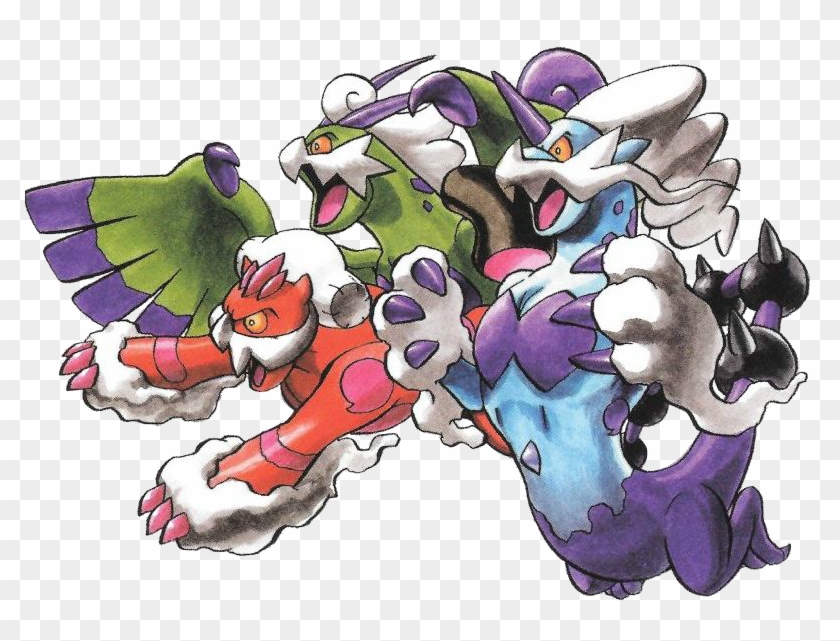 Forces Of Nature - Tornadus Landorus Clipart #4296117