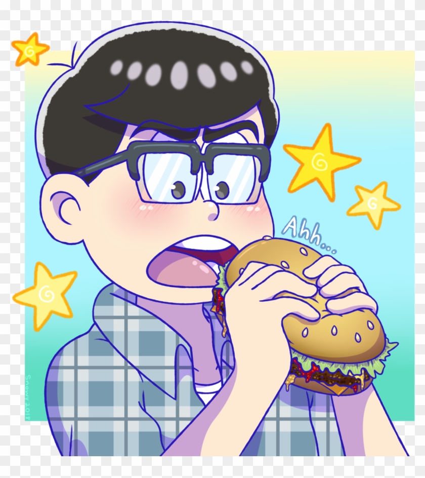 “burger Boy ” - Cartoon Clipart