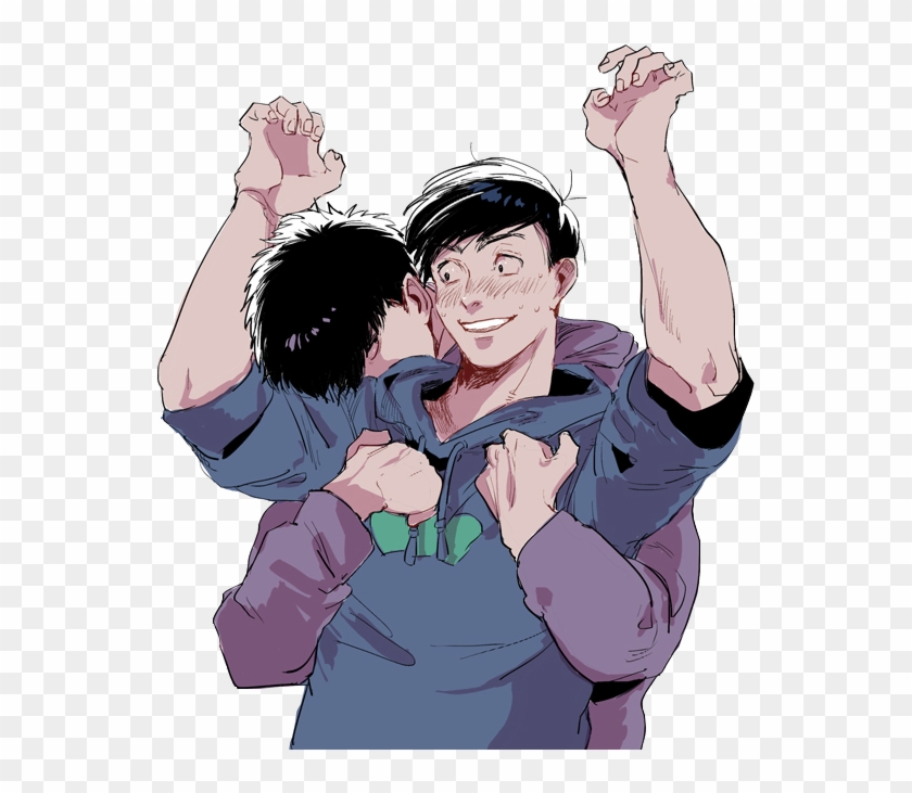 Наклейка Ichimatsu Matsuno X Karamatsu Matsuno » Osomatsu-san - Ichimatsu Matsuno Clipart