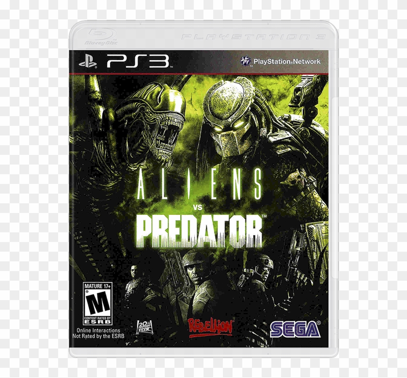 Sony Playstation 3 Disc Games 2d Box Pack - Alien Vs Depredador Ps3 Clipart #4296526