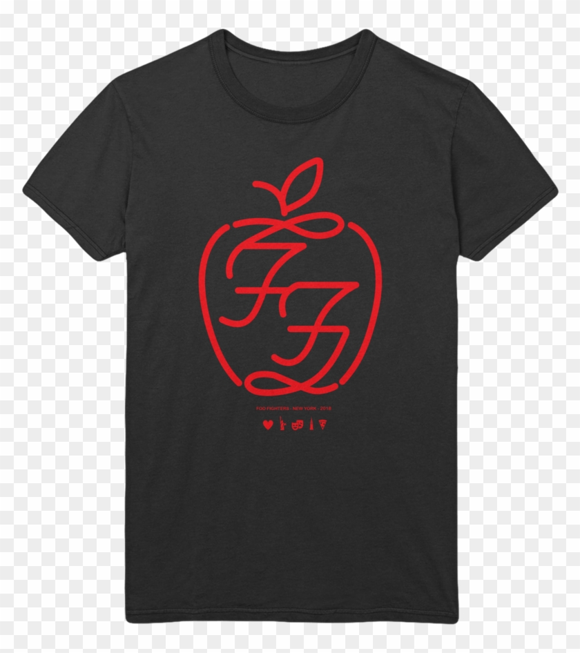 Apple Tee Blk Clipart #4296772