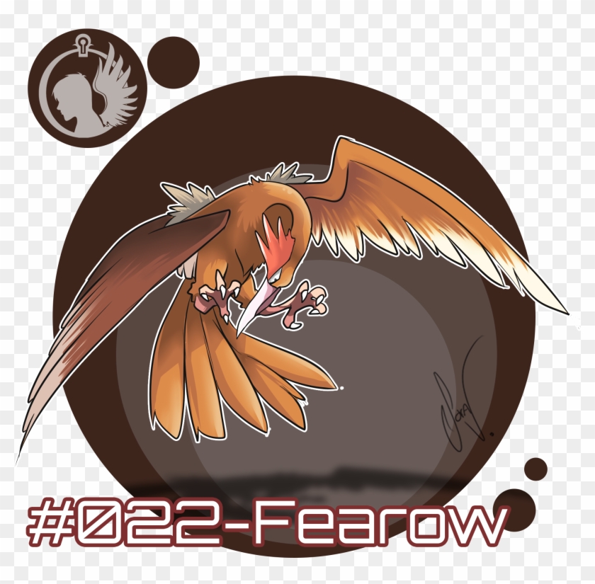 022-fearow - Cartoon Clipart #4296835