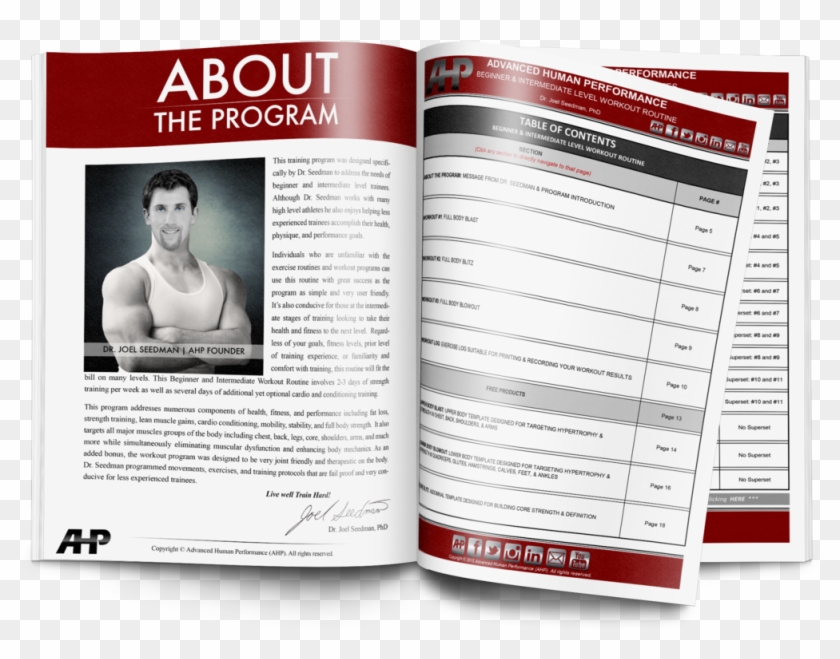 Beginner Blitz - Inside - Complete Human Performance Template Clipart