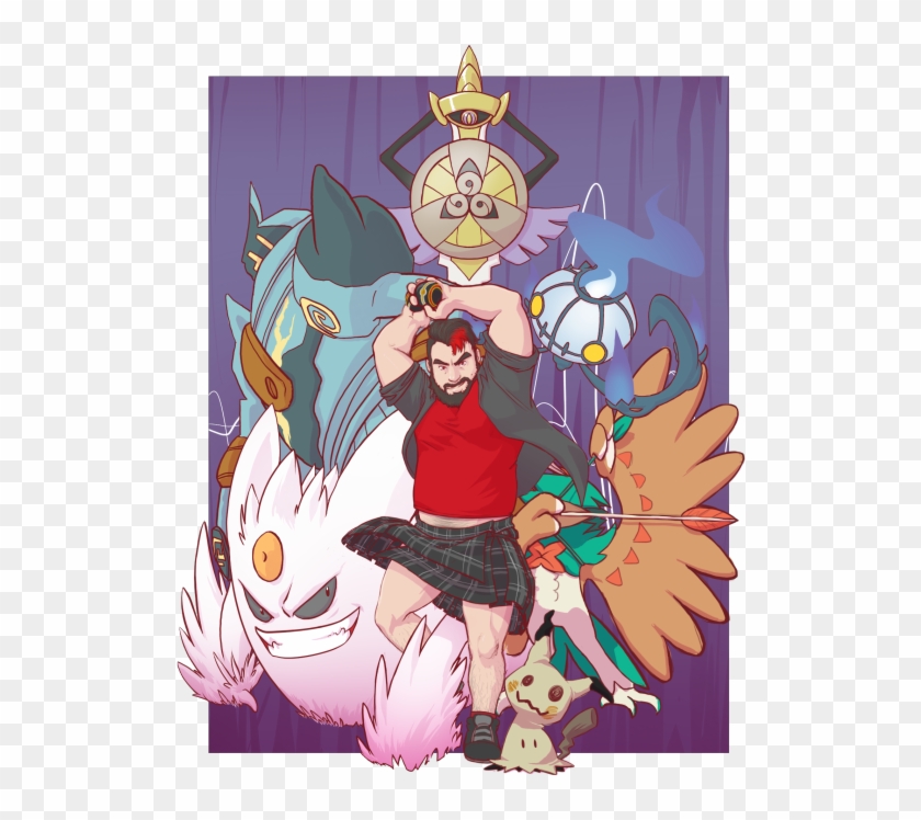 Gym Leader Matt Wants To Battle - Cartoon Clipart #4297104