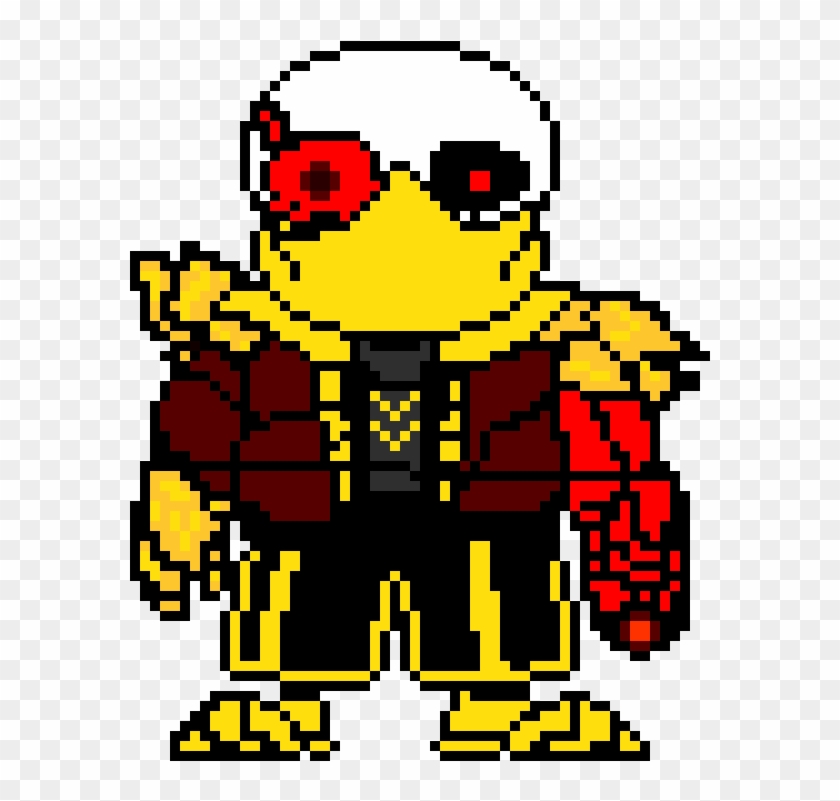 Blitz Sans - Killer Sans Pixel Art Clipart #4297362