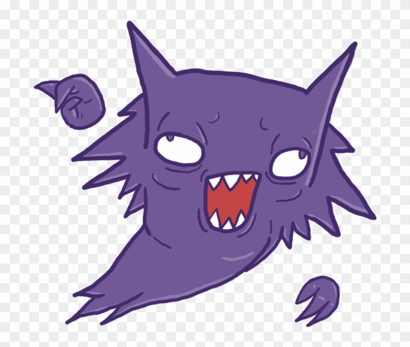 Pokemon Clipart Purple - Haunter Transparent Background - Png Download