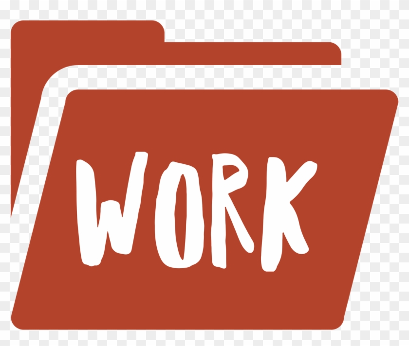 Work Folder Rust - Sign Clipart